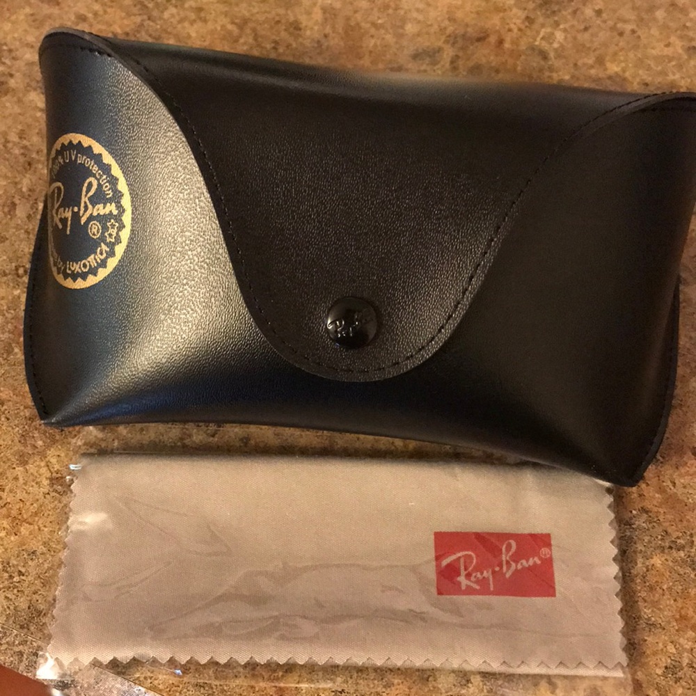 Authentic ray ban case